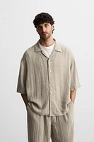 100% LINEN OVERSIZED FIT SHIRT