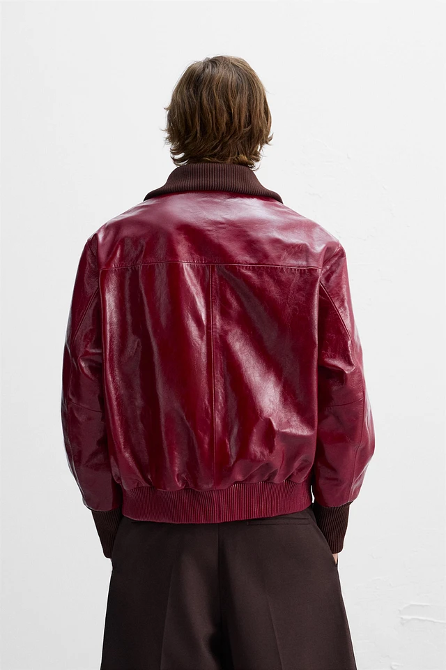 Zara CROPPED SMOKING JACKET X HARRY LAMBERT | Bayshore Shopping Centre