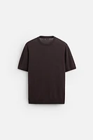 LYOCELL - LINEN KNIT T-SHIRT