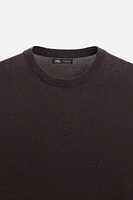 LYOCELL - LINEN KNIT T-SHIRT