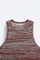 KNIT TANK TOP