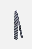 STRIPED JACQUARD TIE