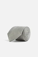 HOUNDSTOOTH SILK - VISCOSE TIE