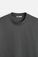 REGULAR FIT INTERLOCK T-SHIRT