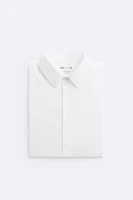 STRETCH POPLIN SHIRT