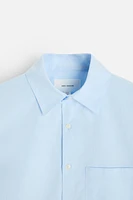 COTTON POPLIN SHIRT