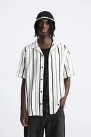 VISCOSE BLEND STRIPED SHIRT