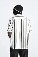 VISCOSE BLEND STRIPED SHIRT