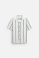 VISCOSE BLEND STRIPED SHIRT