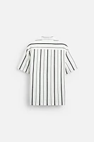 VISCOSE BLEND STRIPED SHIRT