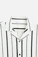 VISCOSE BLEND STRIPED SHIRT