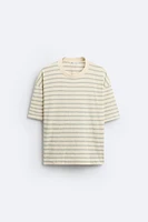 BOXY FIT STRIPED T-SHIRT