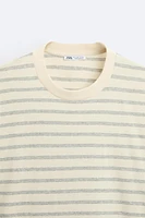 BOXY FIT STRIPED T-SHIRT