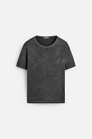 BASIC RIBBED T-SHIRT