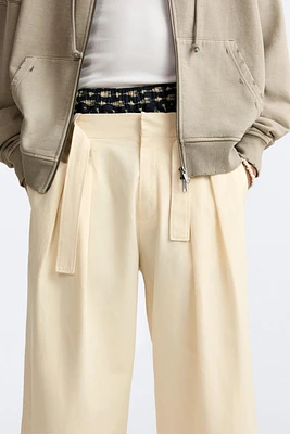 LIMITED EDITION BELTED PANTS