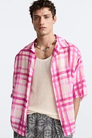 PLAID PRINT SHIRT LIMITED EDITION