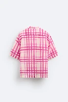 PLAID PRINT SHIRT LIMITED EDITION