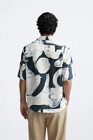 ABSTRACT PRINT SHIRT