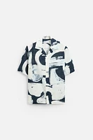 ABSTRACT PRINT SHIRT