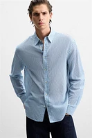 SILK - COTTON STRIPED SHIRT