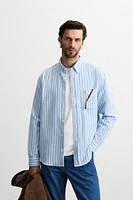 STRIPED POCKET SHIRT