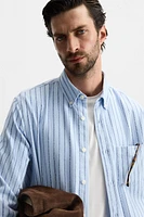 STRIPED POCKET SHIRT