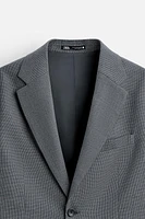 HOUNDSTOOTH SUIT JACKET