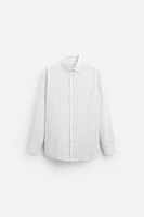 LYOCELL - COTTON STRIPED SHIRT