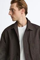 POCKET OVERSHIRT