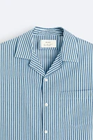 SILK - COTTON STRIPED SHIRT