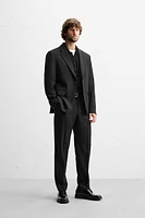 WOOL BLEND SUIT PANTS