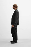 WOOL BLEND SUIT PANTS