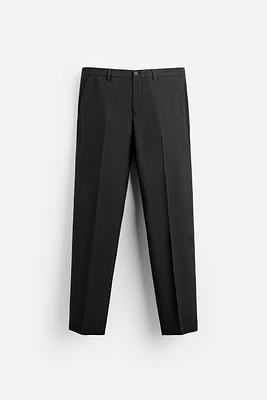 WOOL BLEND SUIT PANTS