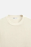 100% LINEN SWEATER