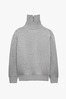 METALLIC FINISH SWEATER X STEFANO PILATI