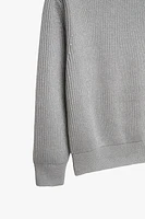 METALLIC FINISH SWEATER X STEFANO PILATI