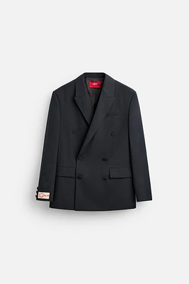 DOUBLE BREASTED SUIT JACKET X HARRY LAMBERT