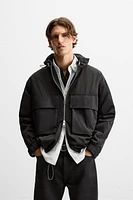 TECHNICAL BOXY FIT PARKA