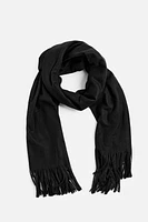 FRINGED SCARF