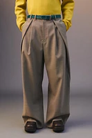 PLEATED WIDE FIT PANTS LIMITED EDITION