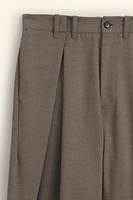 PLEATED WIDE FIT PANTS LIMITED EDITION