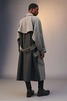 COMBINATION OVERSIZED TRENCH COAT LIMITED EDITION