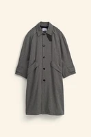 COMBINATION OVERSIZED TRENCH COAT LIMITED EDITION