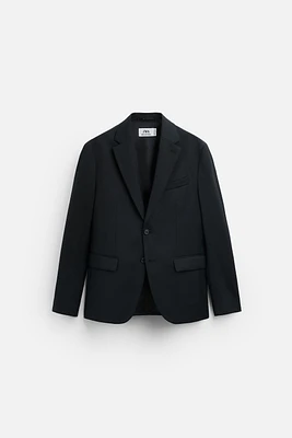 100% WOOL SUIT JACKET