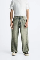 RELAXED FIT SEAM JEANS