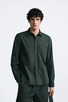 WASHED POPLIN SHIRT