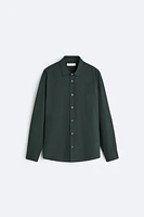 WASHED POPLIN SHIRT