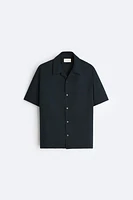 WASHED POPLIN SHIRT