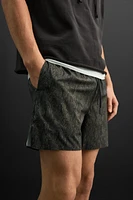 ANIMAL PRINT SHORTS