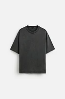 WASHED PRINTED T-SHIRT